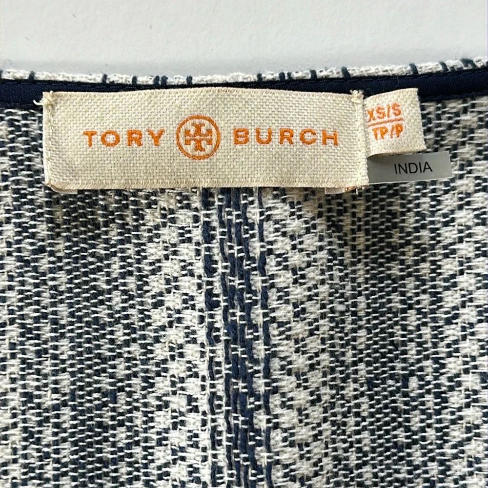 Tory Burch Blaire Embroidered Poncho